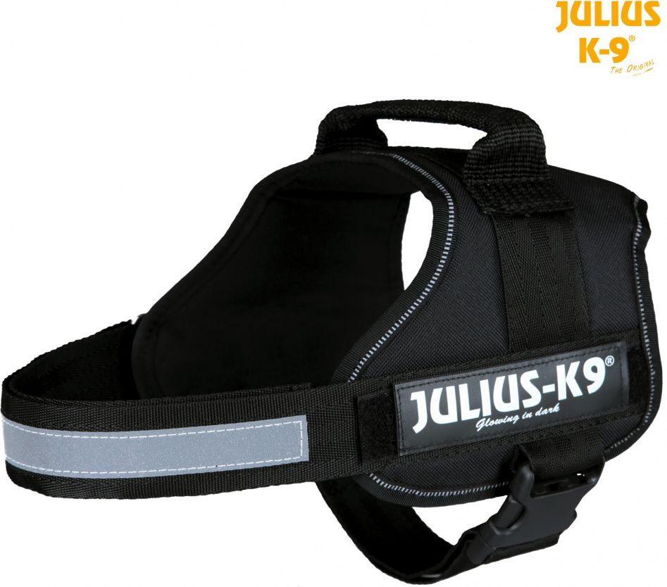 Postroj Trixie Julius-K9 sk. 0-3 – čierny L–XL