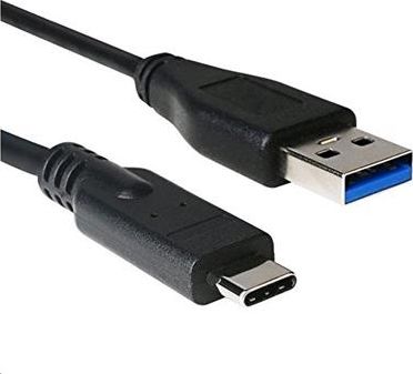 Kabel C-TECH USB 3.0 AM na Type-C kabel (AM/CM), 2m, černý
