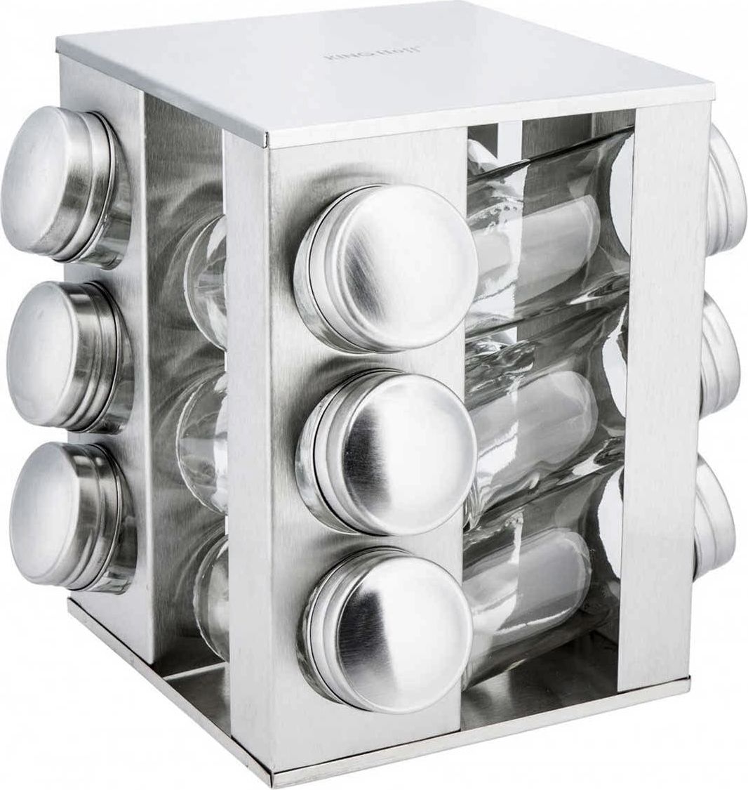 KingHoff SET NÁDOB NA KOŘENÍ 13 PRVKŮ. KINGHOFF KH-4008