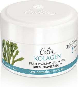 Celia Collagen Series Hydratační krém proti vráskám pro normální a smíšenou pleť 50 ml