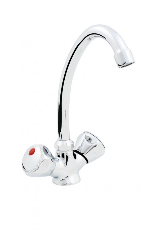Hydroland Standard kuchyňská baterie stojací chrom (B105)