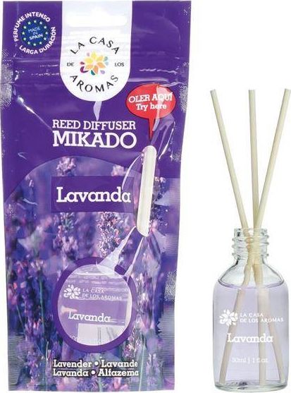 La Casa de los Aromas La Casa de los Aromas Olej aromatyczny z patyczkami Lawenda 30ml