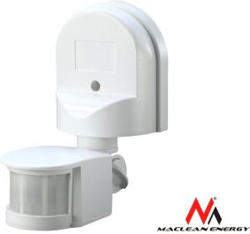 Maclean wall-mounted motion and dusk senzor 180° max. 1200W Black MCE25 B