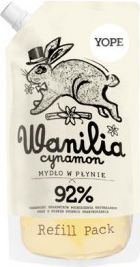 Yope Tekuté mýdlo Vanilka Cinnamon 500 ml - náhradní balení