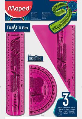 Zmapovaná NEZRUŠITEĽNÁ SADA LINEK. TWIST 'N FLEX: RULE15, QUARE, ANGLE (3154148950240)