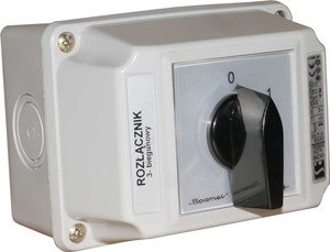 Spamel Disconnector 0-1 3P 25A v puzdre - LK25R-2.8211OB2