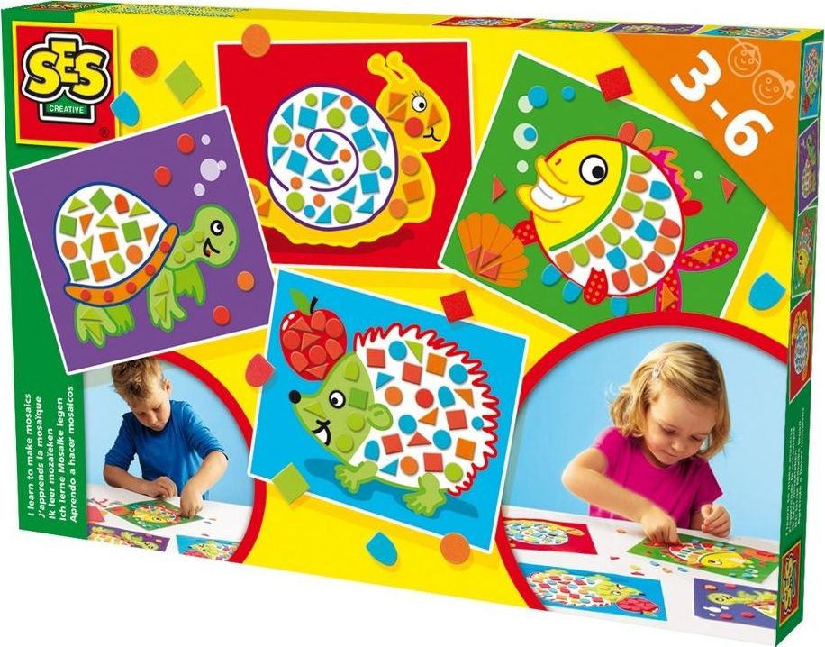 SES velká učební sada pro nalepit mosaies
