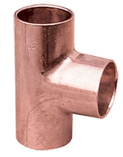 Viega Tee 35x35x35mm měď - 104184