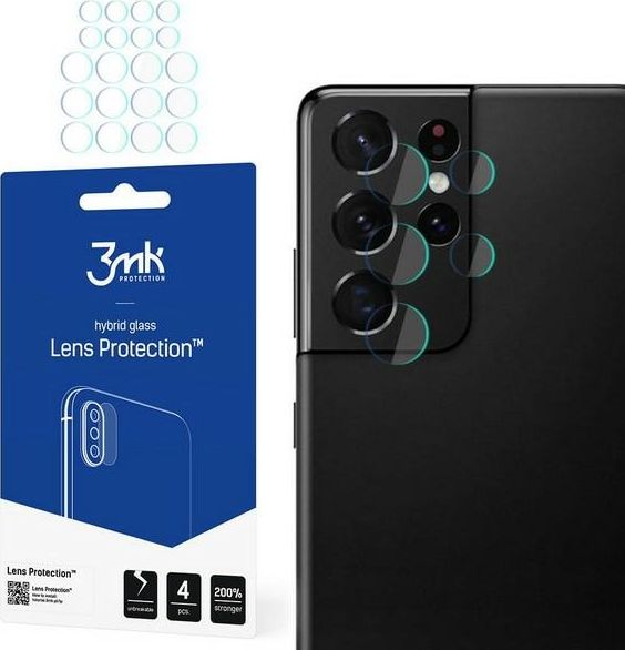 3MK 3MK Lens Protect Sam G998 S21 Ultra Camera Lens Protection 4ks