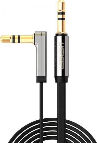Kabel Ugreen Jack 3,5mm - Jack 3,5mm 2m stříbrný (UGR320)