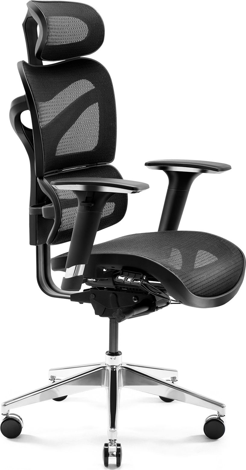 Černé křeslo Diablo Chairs V-Commander