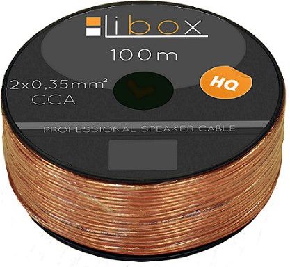 Reproduktorový kábel Libox 2x0,35