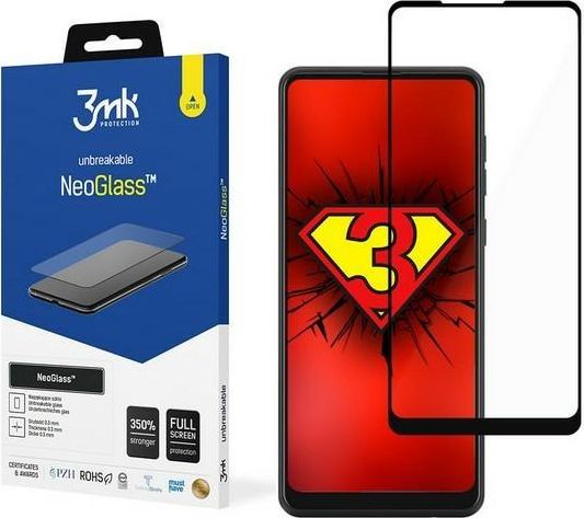 3MK 3MK NEOGLASS SAMSUNG GALAXY A21S ČERNÁ