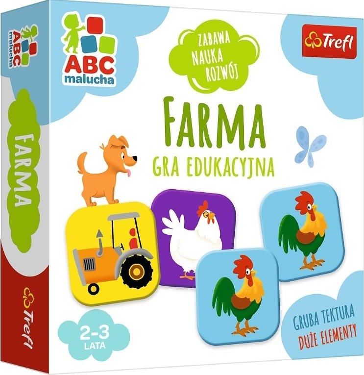 Trefl -GRA FARMA ABC MALUCHA TREFL PUD