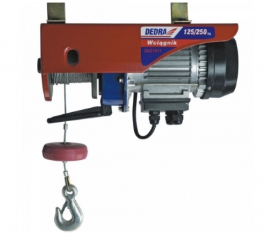 Dedra lanový naviják 250/500kg 1000W - DED7914