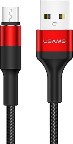 Usams USB-A - microUSB USB kabel 1,2 m červený (SJ224USB02)
