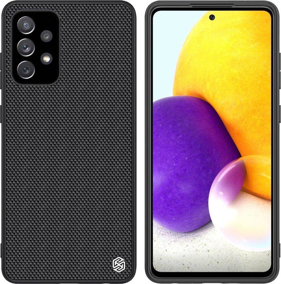 Nillkin Nillkin Textured Case pre Samsung Galaxy A72 5G / 4G (čierne) univerzálny