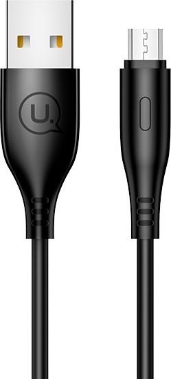 Usams USB-A - microUSB USB kabel 1 m černý (SJ268USB01)