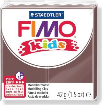 Fimo duroplastová hmota dětská hnědá 42g