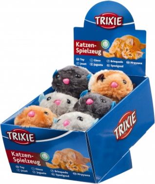 Trixie POHYBLIVÉ PLYŠOVÉ HRAČKY 12/box