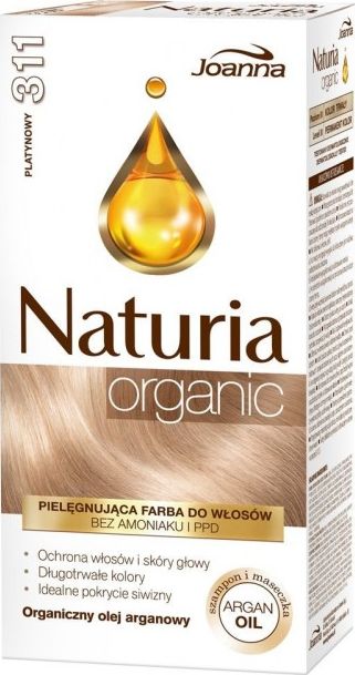 Joanna Naturia organická barva č. 311 platina (525451)