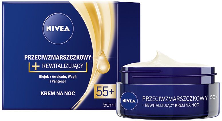 Nivea Revitalizační krém proti vráskám 55+ na noc 50ml