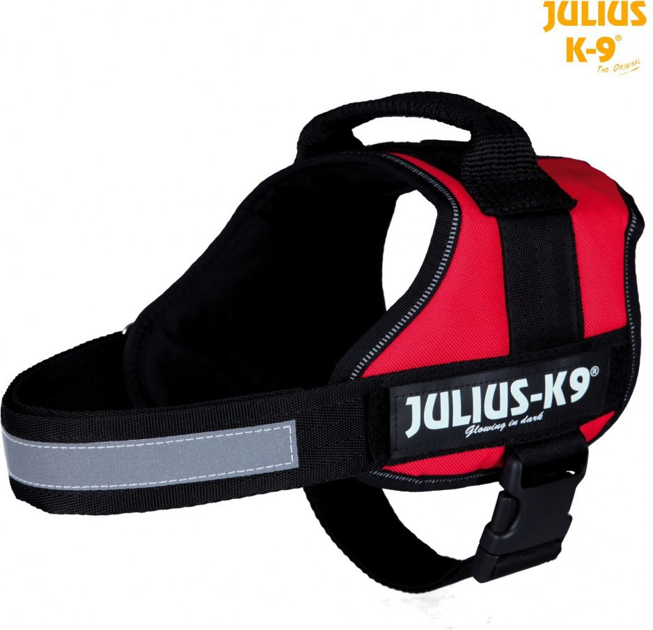 Trixie postroja Julius-K9 sk. 0-3 - červené L-XL