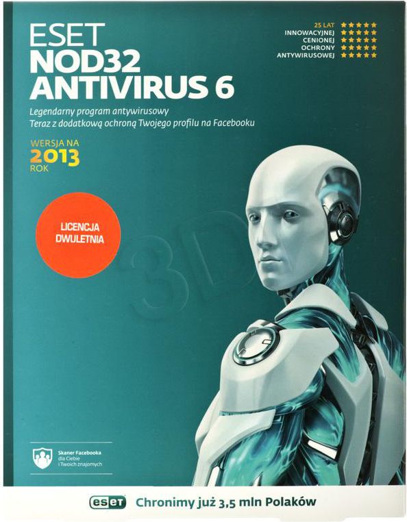 Zařízení ESET NOD32 Antivirus 1 24 měsíců (NOD321/24)