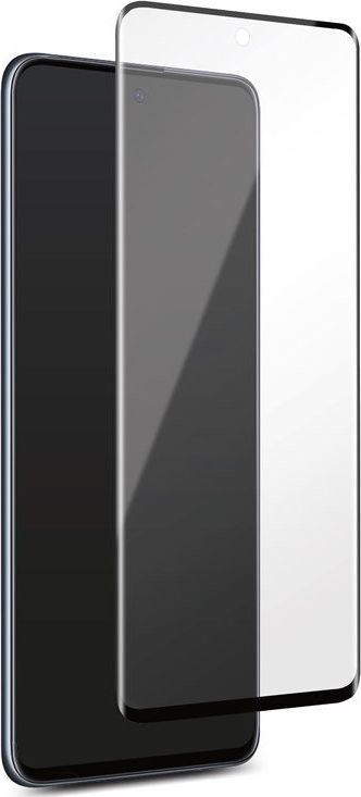 Puro Puro orámované temperované sklo - Samsung Galaxy A51 (čierny rám) Samsung Galaxy A51 obrazovka