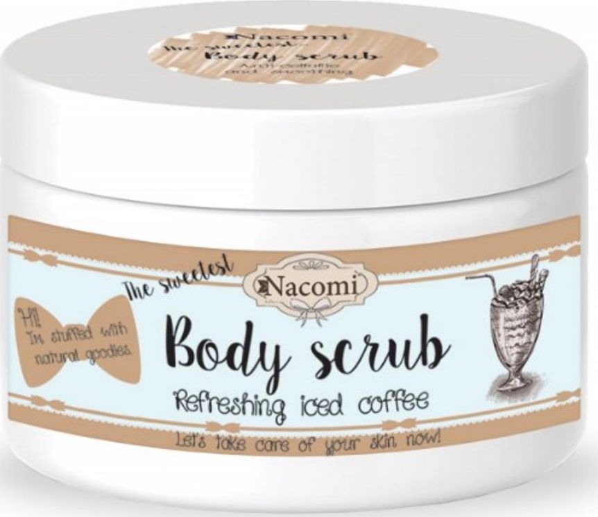 Nacomi Cukrový peeling - káva 200 ml