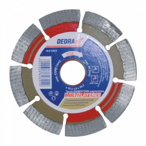 Dedra MULTI-LAYER segmentový kotouč 180mm H1095