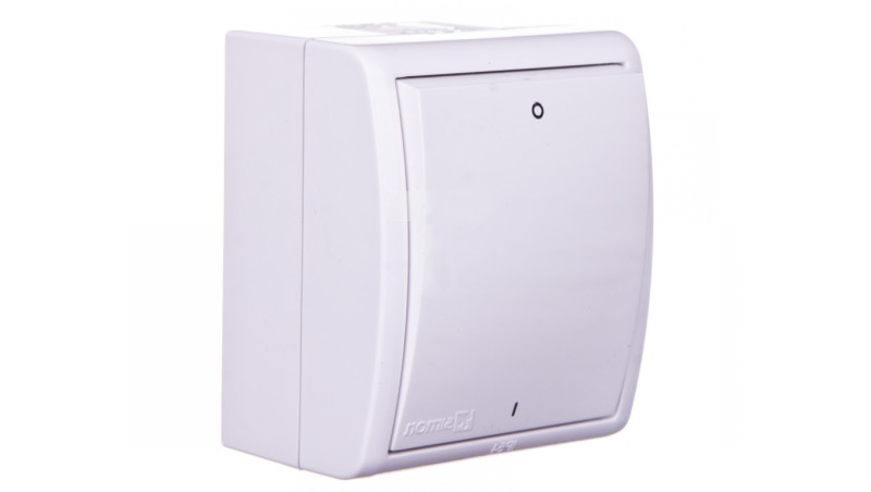 Kontakt-Simon 2pólový vypínač AQUARIUS IP54 bílý