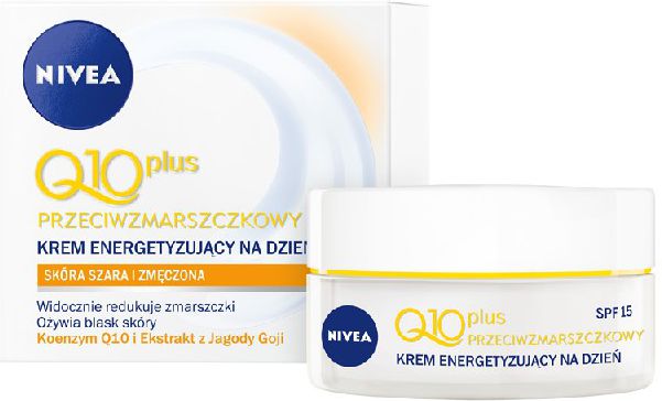 NIVEA Q10 Plus Anti-Winkle energetický krém pre SPF15 50 ml deň