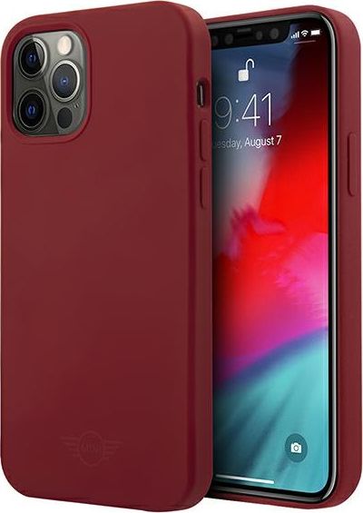 Mini Mini MIHCP12MSLTRE iPhone 12/12 Pro 6.1 červený/červený pevný obal silikonový Tone On Tone
