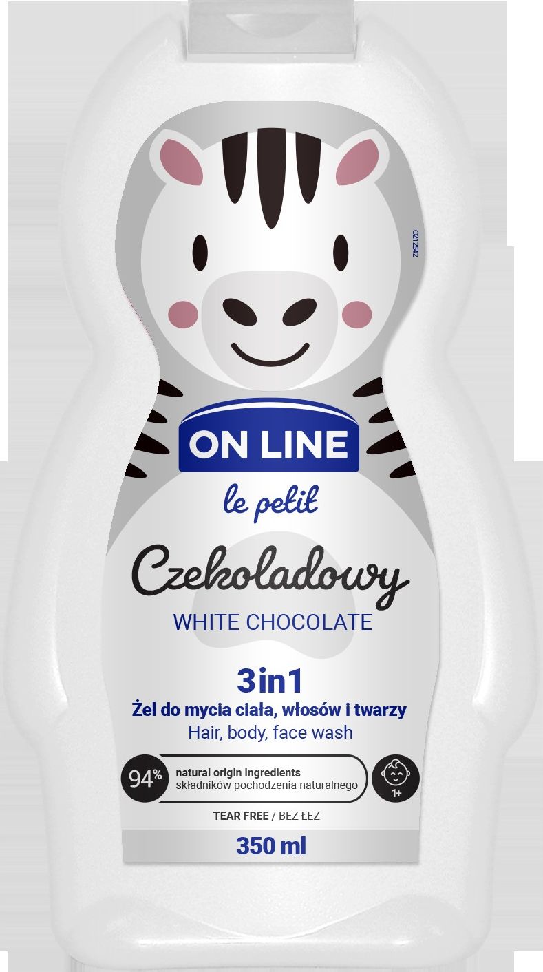 On Line Le Petit 3v1 prací gél pre deti Čokoláda