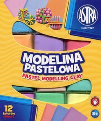 Astra modelovací hmota 12 pastelových barev (304118007)