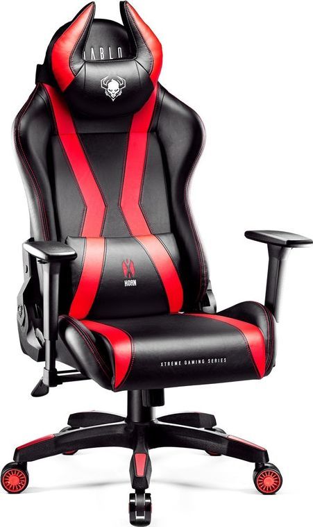 Židle Diablo X-Horn XL 2.0 King velikost křesla černá a červená velikost