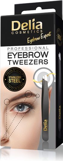Pinzeta na obočie Delia Eyebrow Expert 1 ks.