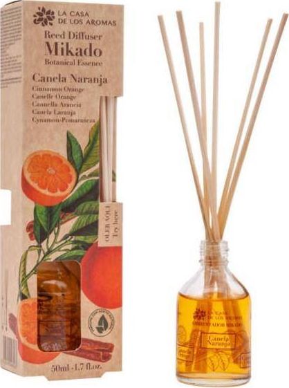 Flor De Mayo FLOR DE MAYO_Botanical Essence aromatický olej s tyčinkami skořice a pomeranče 50ml