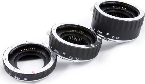 Meike Converter Makro Af Intermediate Prings for Canon Eos / Metal