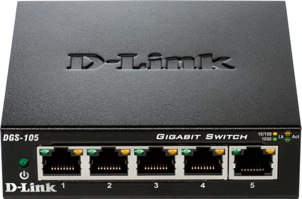 Prepínač D-Link DGS-105/E