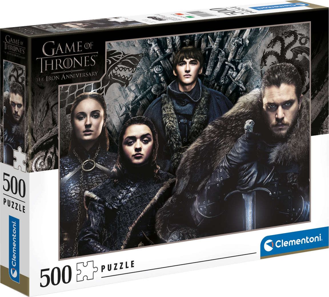 Clementoni Clementoni Puzzle 500el Game of Thrones. Hra o tróny 35091