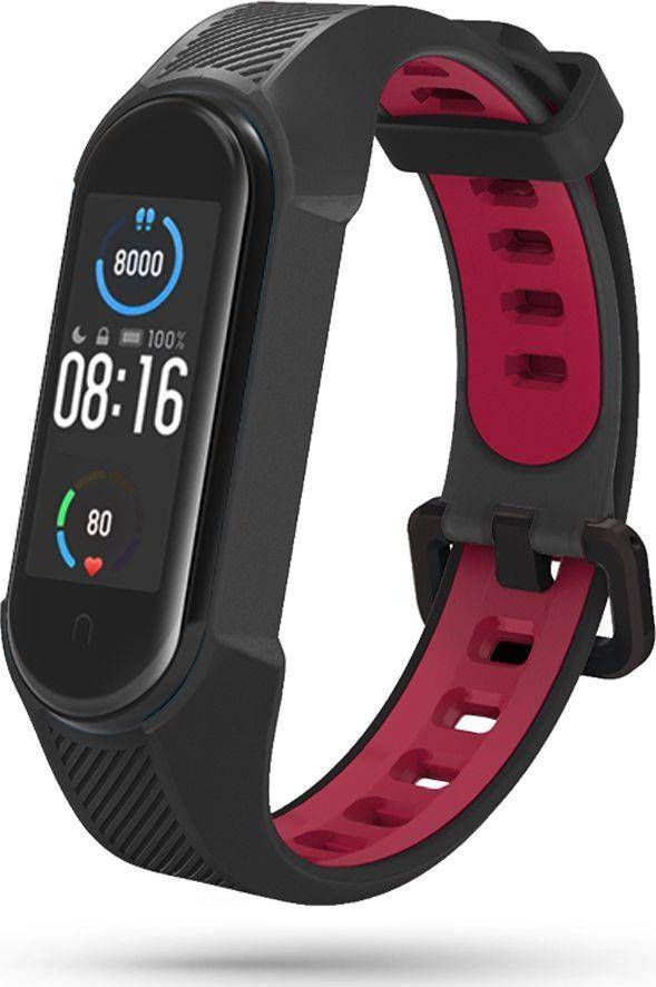 Tech-Protect Armband pro Mi Band 5/6 Tech-Protect Armor Black / Red
