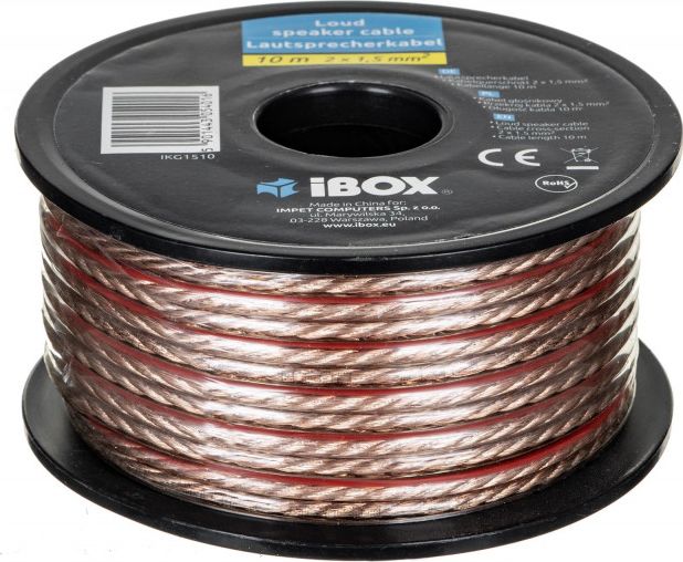 iBOX reproduktorový kabel, 10, měď (IKG1510)
