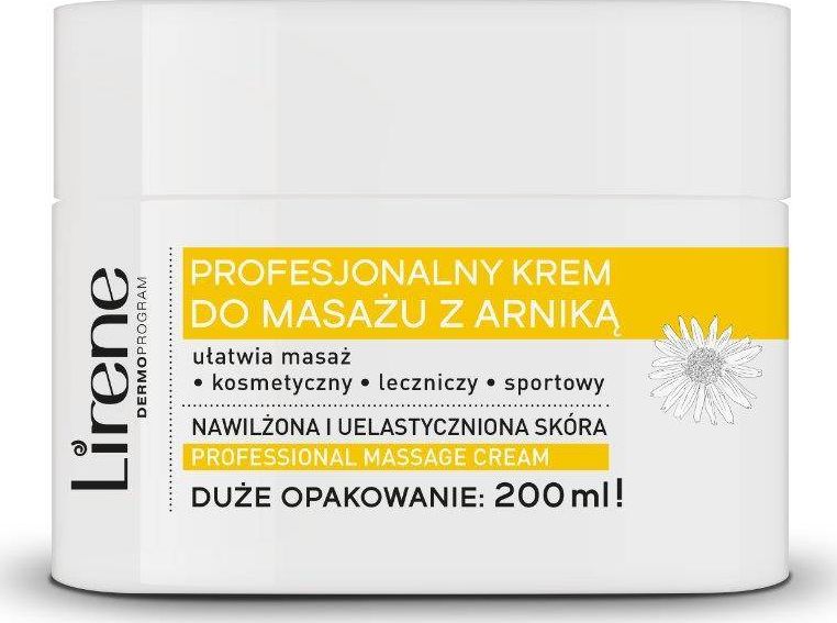 Lirene LIRENE_Professional Massage Cream profesionální masážní krém s arnikou 200ml
