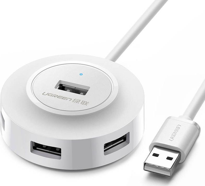 USB HUB Ugreen CR106 4x USB-A 2.0 (UGR614WHT)