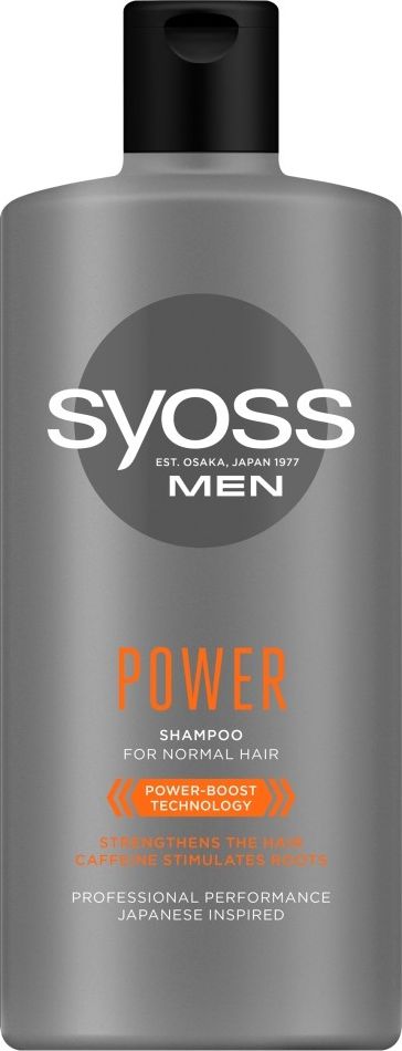 Syoss Syoss Men Posílení šamponu - normální vlasy 440 ml