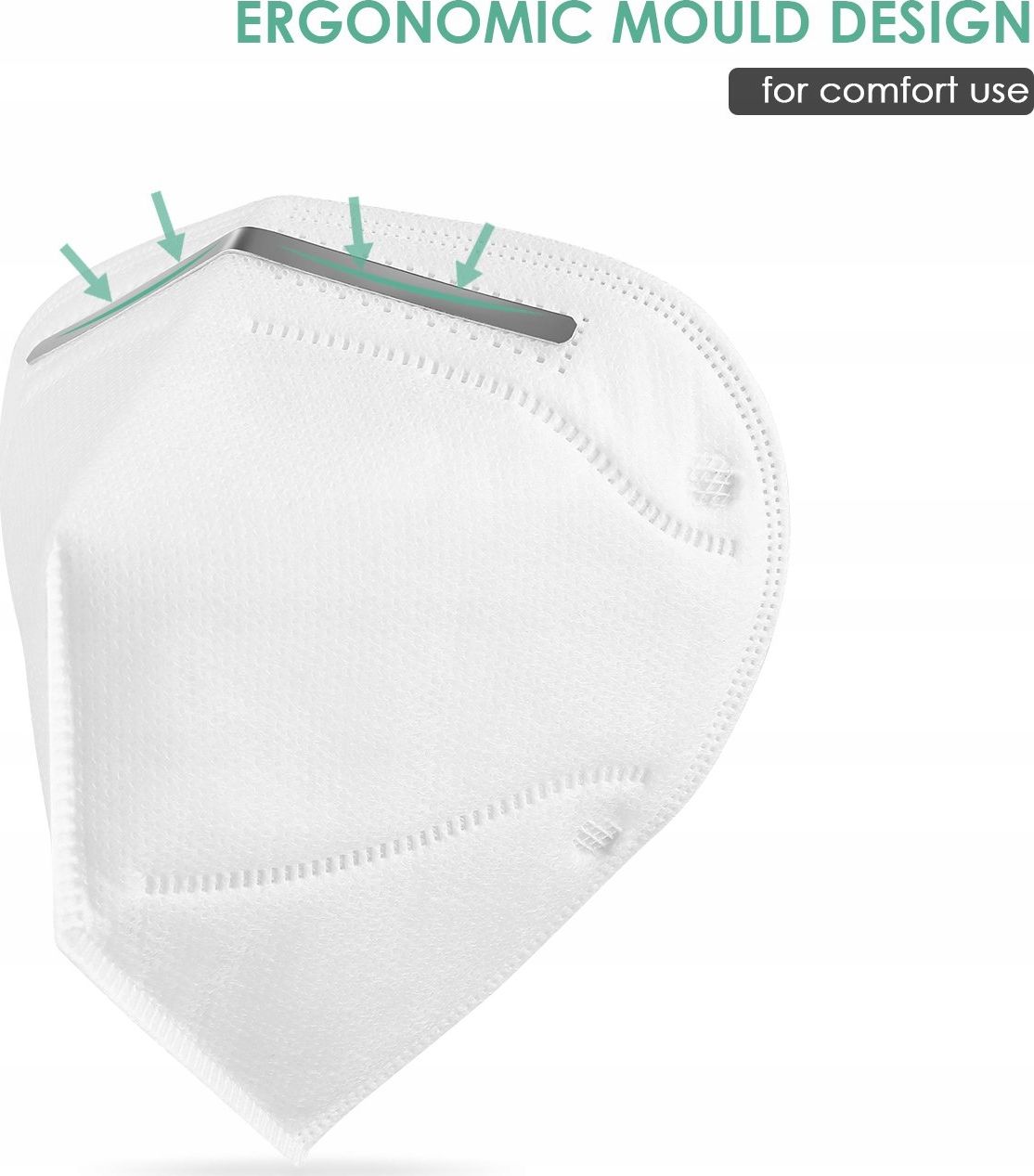 GCPC Medical mask Antivirus třídy respirátoru FFP2 N95 KN95