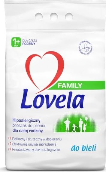 Lovela Lovela FAMILY Prací prášok na bielu bielizeň, 2,1 kg