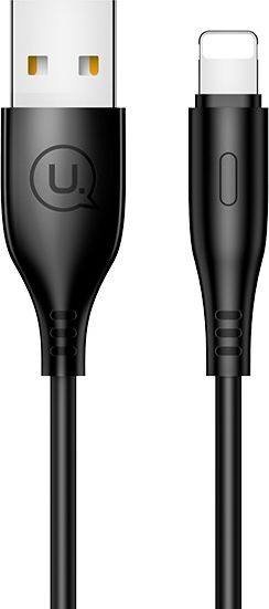 Usams USB-A – Lightning kabel 1 m černý (SJ266USB01)
